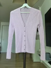 ZARA ラベンダー カーディガン 55