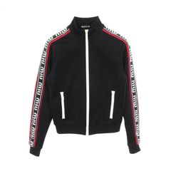 極美品 ミュウミュウ アイボリー フード付パーカー MJL024 miu miu