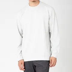 ハッピーファンクション メンズ 長袖Tシャツ M オフホワイト クルーネック カットソー カジュアル 全国送料無料のサムネイル