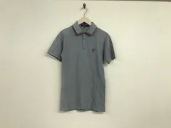 本物フレッドペリーFREDPERRYコムデギャルソンシャツCOMMEdesGARCONSSHIRTコットンロゴ刺繍半袖ポロシャツメンズサーフアメカジミリタリーワークストリートスケータービジネススーツドレスゴルフグレーXSポルトガル製のサムネイル