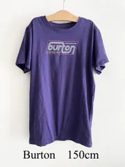 Burton　バートン　150cm　Ｔシャツ　男の子用　パープル系　綿100%　半袖　ボーイズ　男児　キッズ　子供服　送料込み　3408223のサムネイル