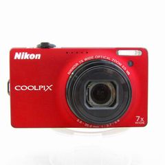 動作確認済み】Nikon COOLPIX S6000 レッド デジタルカメラ - メルカリ
