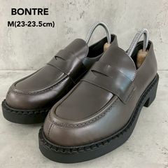 新品未使用♡BONTRE ボントレ 37 23.5cm 厚底 コイン ローファー 