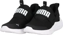 プーマ PUMA SOFT ワイヤード2 EASE IN PS 子ども キッズ ジュニア スニーカー シューズ 靴 軽量 シンプル フィット 小学生 幼稚園 保育園 通学 通園  40283201 PUMABLACK-PUMAWHITE