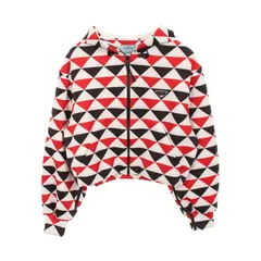 PRADA プラダ トライアングルパターン ジップアップパーカー その他ジャケットのサムネイル