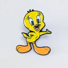 送料無料！ ★ピンズ PINS★ピンバッジ 【トゥイーティー（Tweety Bird）】Looney Tunes / ルーニーテューンズ〚アメリカン雑貨 アメトイ〛