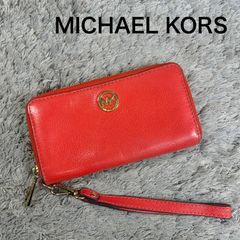 極美品♡ Michael Kors マイケルコース レザー キーケース レッド