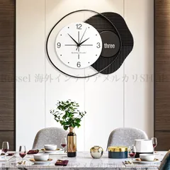 掛け時計 ユニーク デザイン 静音 アナログ おしゃれ かわいい インテリア 壁掛け 時計 ウォール クロック 白 ホワイト ブラック グリーンのサムネイル