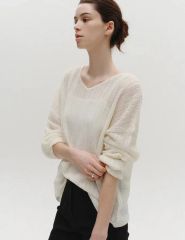 未着用 今季夏物FLORENTニットトップス ホワイト | Mercari