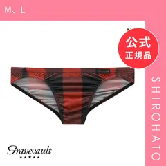 【新品】グレイブボールト Gravevault Buffalo Check ビキニ ブリーフ フルバック ML メンズ 前閉じ 日本製(M、L)のサムネイル
