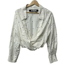 フェンディ  FS7950 ANP3 ロゴ刺繍ジャージーTシャツ レディース XXS FENDI - フェンディ FS7950 ANP3 ロゴ刺繍ジャージーTシャツ