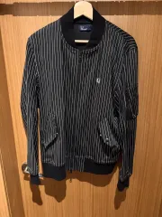 フレッドペリー ストライプ コットン ジャケット