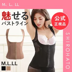 【メール便】【新品】ボディシェイパー コルセット バストアップ インナー 補正下着 補整下着 パワーネット使用(M、L、LL)