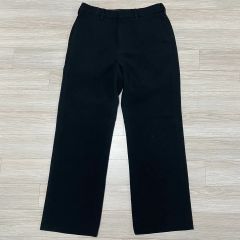 リエス】タックテーパードパンツ L 黒 ブラック スラックス 新品タグ 