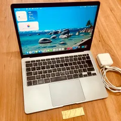 【動作確認済み】 MacBook air 13インチ 2020 アップル Apple M1 16GB 256GB 動画編集可能 カメラ内蔵 ノートPC ノートパソコン SSD搭載 macOSインストール済み 【4222】