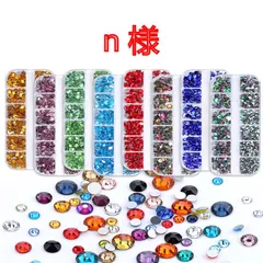 【n 様】　高分子ストーン　ミルキーストーン　デコストーン　デコうちわ　ラインストーン