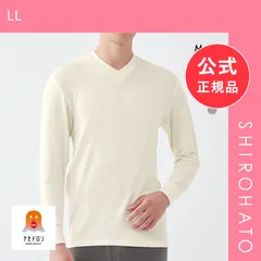 【新品】グンゼ FIREアセドロン 長袖 VネックTシャツ メンズ インナー GUNZE(LL)のサムネイル