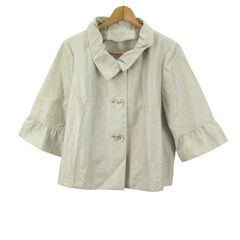 MAX MARA マックスマーラ リネンテーラードジャケット 38 Mサイズ