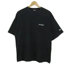 エクストララージ 半袖Ｔシャツ トップス バックロゴ ニューエラコラボ メンズ Mサイズ 黒×白 XLARGE 【中古】