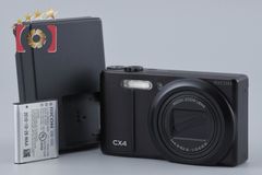 美品】【スマホ転送OK】リコー RICOH CX4 ブラック デジタルカメラ