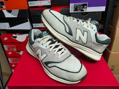 値下げ ニューバランス MALBON GOLF X 997Gホワイト 26.0 - メルカリ