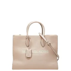 マイケルコース MIRELLA EW トート ミディアム ハンドバッグ ショルダーバッグ 2WAY ピンク レザー レディース Michael Kors【1-0265344】