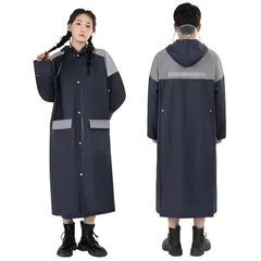 【新品】 [Viewell] レインコート 自転車【透明レインバイザー付き】カッパ メンズ レディース リュック対応 超撥水 レインポンチョ ロング 大きいサイズ 反射テープ レインウェア 軽量 快適 雨具 雨合羽 防水防風 通勤通学 (JP, アルファベ 1