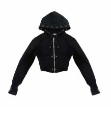 theredthread S mid-sleeve hoodie cropped - メルカリ
