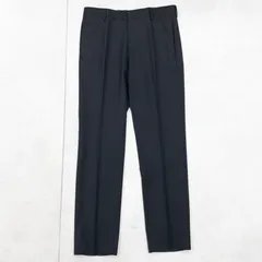 Dior homme ディオールオム パンツ スラックス センタークリース ウール ブラック イタリア製 メンズ 46 b01455のサムネイル