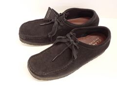 ☆7114☆Clarks クラークス WALLABEE ワラビー ブーツ ブラック