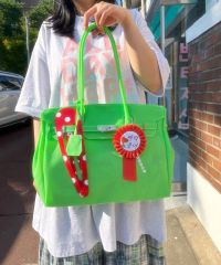 国内12時間以内発送】ゼリーバーキン/jelly birkinミントグリーン