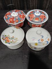 蓋つき煮物椀 3点セット 陶磁器 和食器 - メルカリ