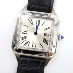お取り置き中【オーバーホール＆電池交換済み】N（新品）カルティエ サントスデュモン WSSA0023 SSのサムネイル