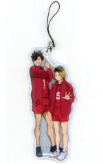 【中古】キーホルダー 孤爪研磨＆黒尾鉄朗 リフレクターキーホルダー 「ハイキュー!! 全国遠征ポップアップストア」
