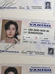ENHYPEN ソンフン THE SIN : VANISH FUGITIVES Ver.