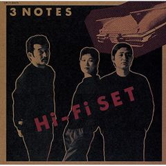 角丸帯】「3 NOTES」ハイ・ファイ・セット 旧規格 消費税表記なし 帯