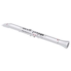 Akai Professional EWI Solo Wind Synthesizer, Rechargeable, Electronic Wind Instrument, Built-in Speaker, 200 Tones, EWI (White)