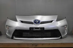 フロントバンパー Fバンパー ウィンカー付 1F7 銀 (ZVW30) プリウス S 後期 52119-47460 52119-47340-B0 s024237Jのサムネイル