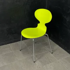 アントチェア【中古】FritzHansen フリッツハンセン アルネ・ヤコブセン アリンコチェア イエローグリーン系 北欧デンマーク 1999/516879のサムネイル