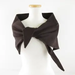 ザラ ZARA ケープ スカーフ 茶 *A317のサムネイル