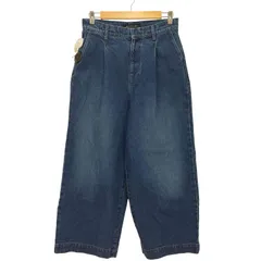 ミズイロインド mizuiro ind 26SS ワイドデニムスラックス レディース FREE のサムネイル