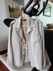 Paul Smith シャツ型 コットン ジャケット アイボリー