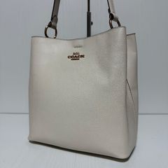 COACH CA214 モリー バケット ホワイト - メルカリ