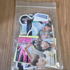 BTS ロングステッカー・透明フォトカード・ステッカー♡V - メルカリ