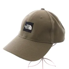 ザノースフェイス THE NORTH FACE スクエアロゴキャップ 帽子 FREE カーキ NN41911 /TK