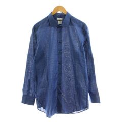 エトロ ETRO BEN ETRO ESSERE カジュアルシャツ 長袖 総柄 コットン 43