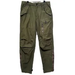 【中古】　JOHN BULL　フィールドパンツ　ミリタリーパンツ　ボトムス　無地　ジップフライ　ウエストアジャスター　日本製　アメカジ　古着　/1583のサムネイル