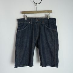 ナイジェルケーボン リネン混 デニムショーツ ショートパンツ サイズ34