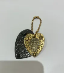 GUCCI (グッチ) ヴィンテージ ハート ペンダント キーホルダー