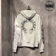 希少】クロムハーツ ホワイトフォイルフーディー M 新品未使用 白×銀
